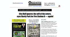 Desktop Screenshot of fortlauderdaleobserver.com
