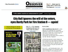 Tablet Screenshot of fortlauderdaleobserver.com